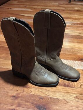 Masterson Boot Co RBA 1000 Classic Cowboy Boots in Brown